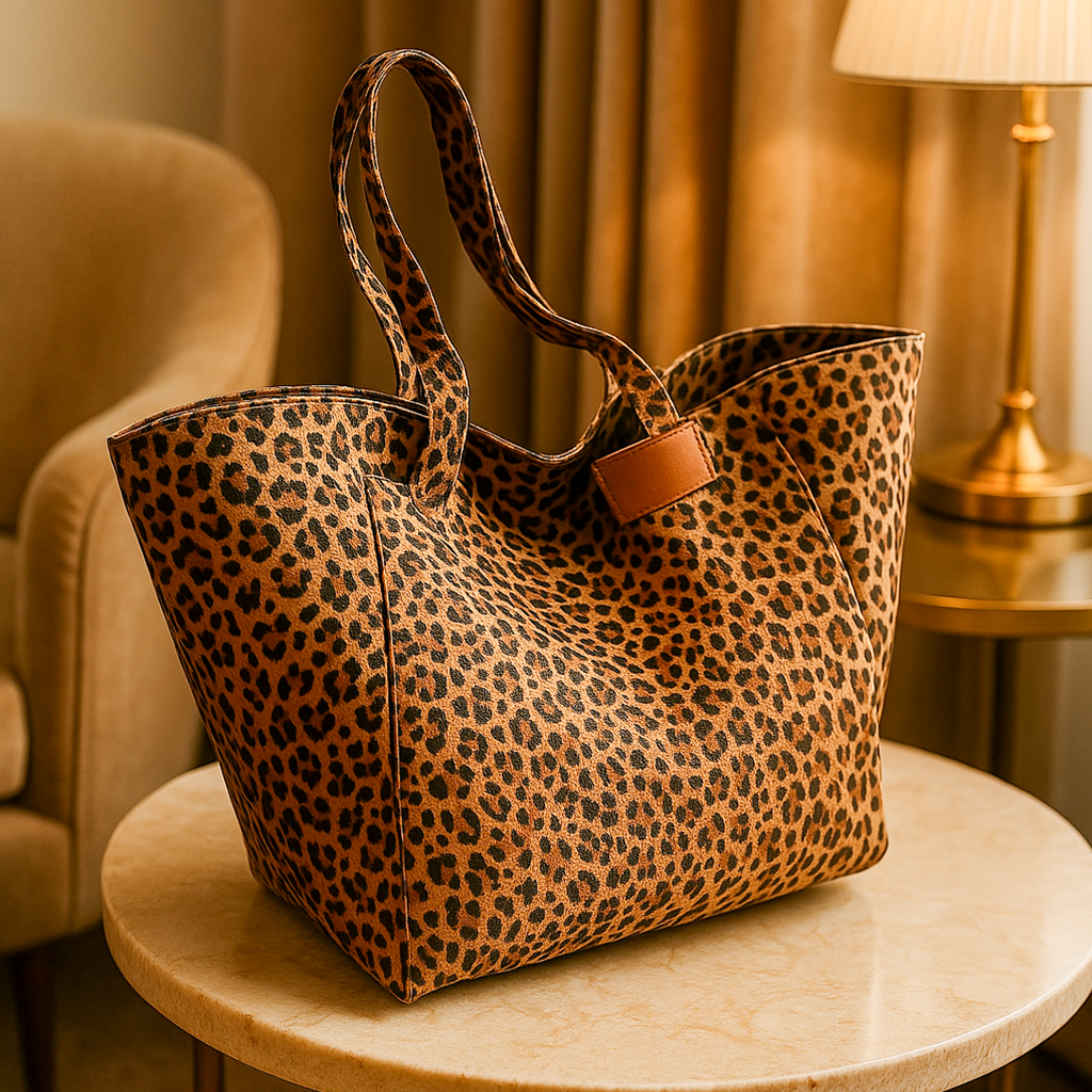 Leopard Vintage Tote