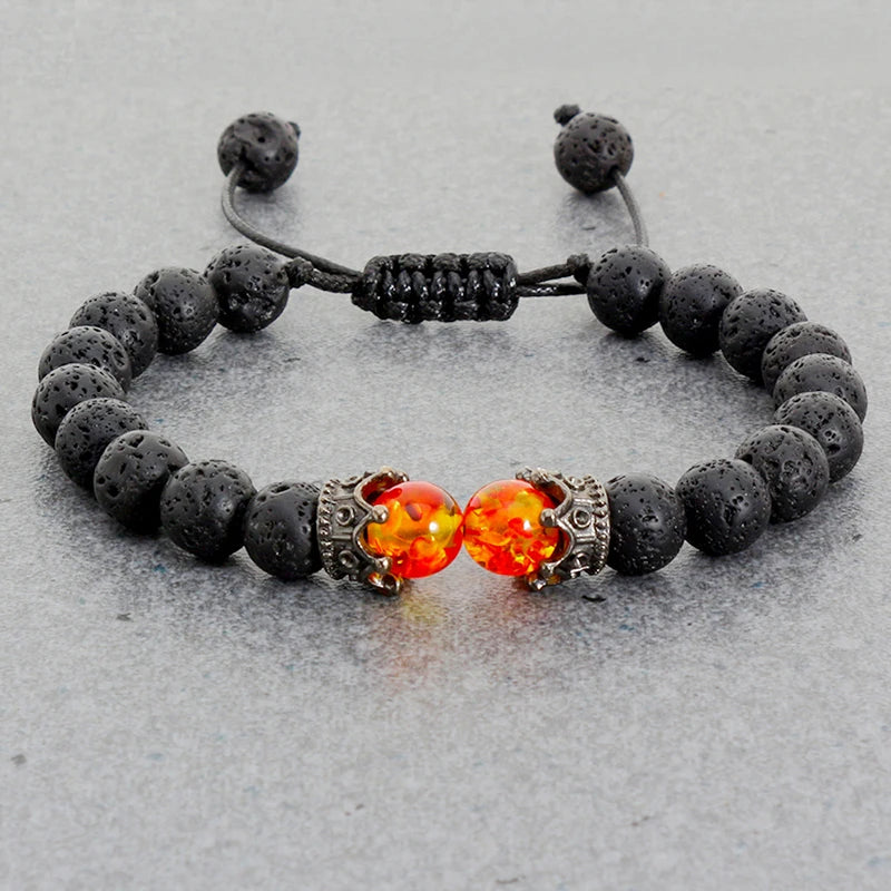 Crowned Lava & Tiger Eye