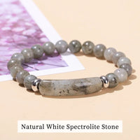 White Spectrolite