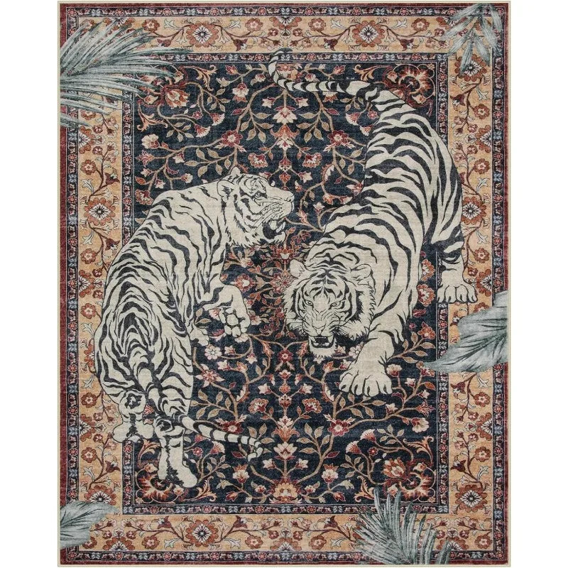 Persian Tiger Rug - Large Area Carpet