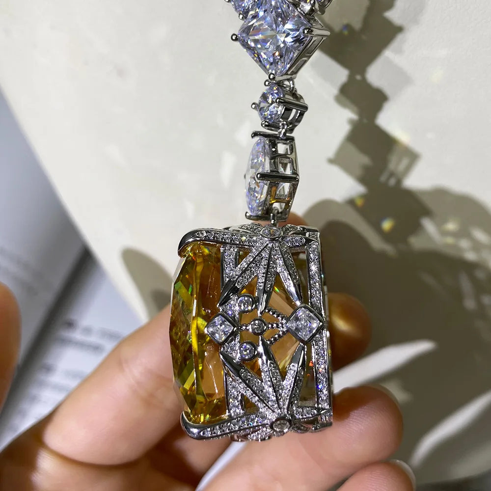 Sol Guajiro — Citrine & Moissanite Collar
