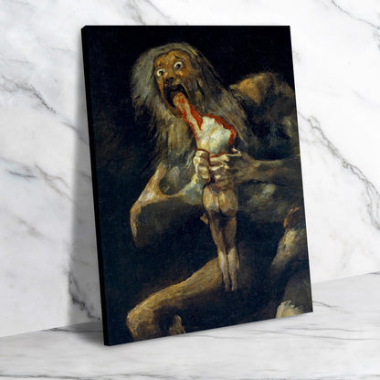Francisco Goya – Saturn Devouring His Son – Circa 1820 - 1823