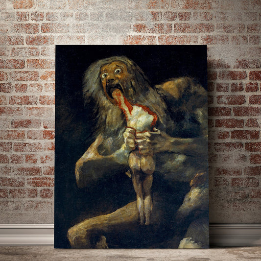 Francisco Goya – Saturn Devouring His Son – Circa 1820 - 1823