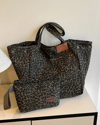Leopard Vintage Tote