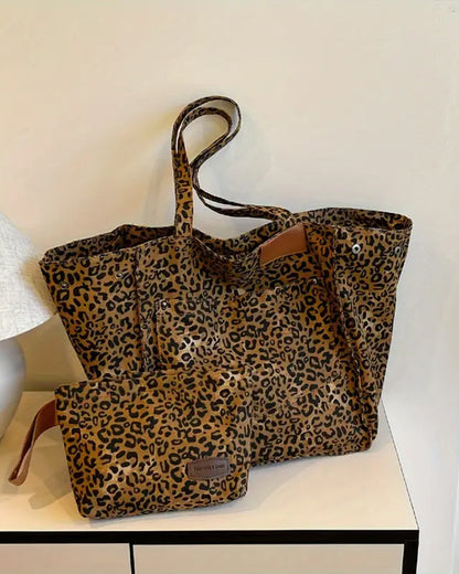 Leopard Vintage Tote