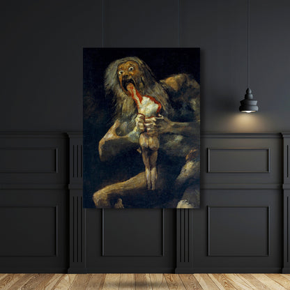 Francisco Goya – Saturn Devouring His Son – Circa 1820 - 1823