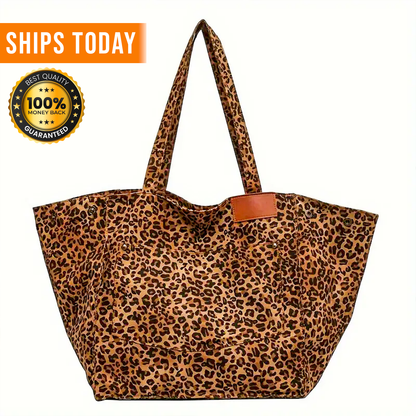 Leopard Vintage Tote