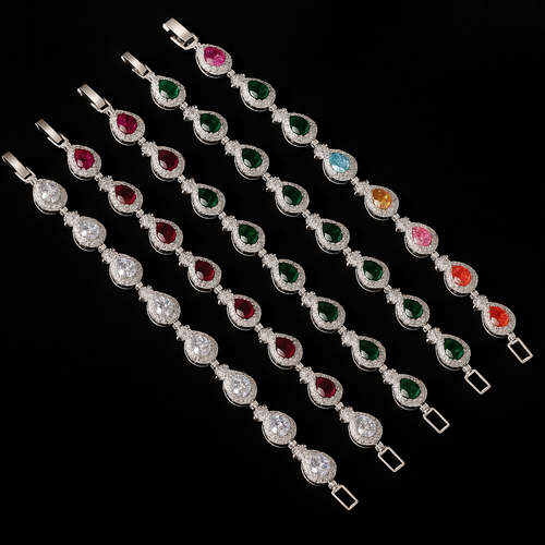 Rain-Droplet Star Bracelet