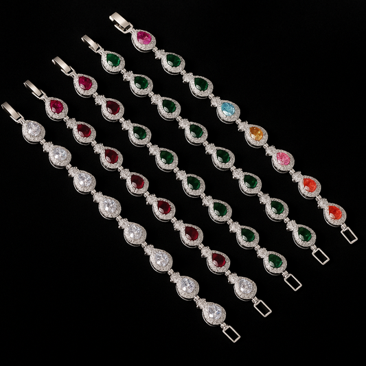 Rain-Droplet Star Bracelet