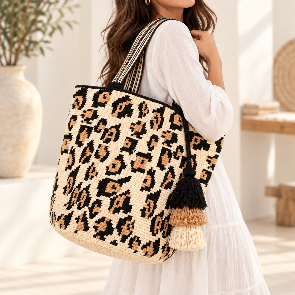 Leopard Susu Tote