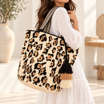 Leopard Susu Tote