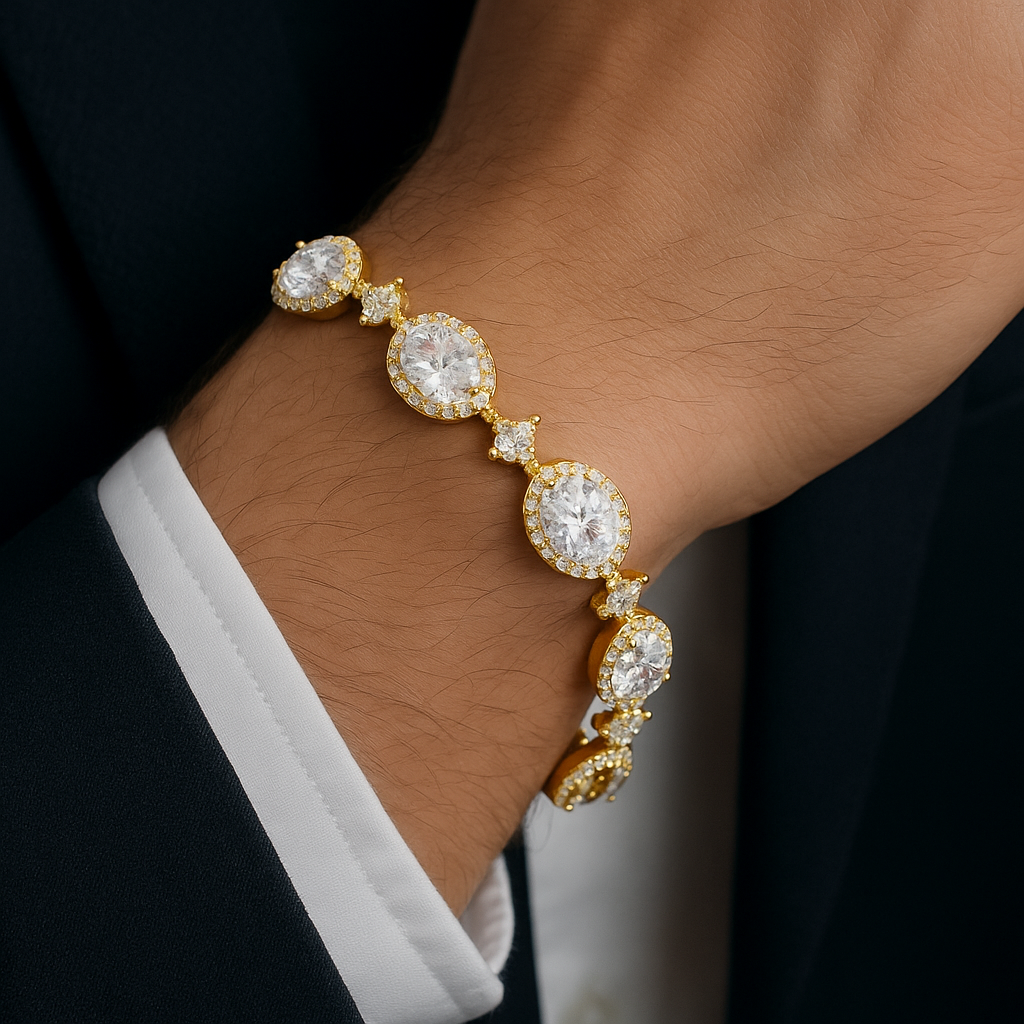 Rain-Droplet Star Bracelet