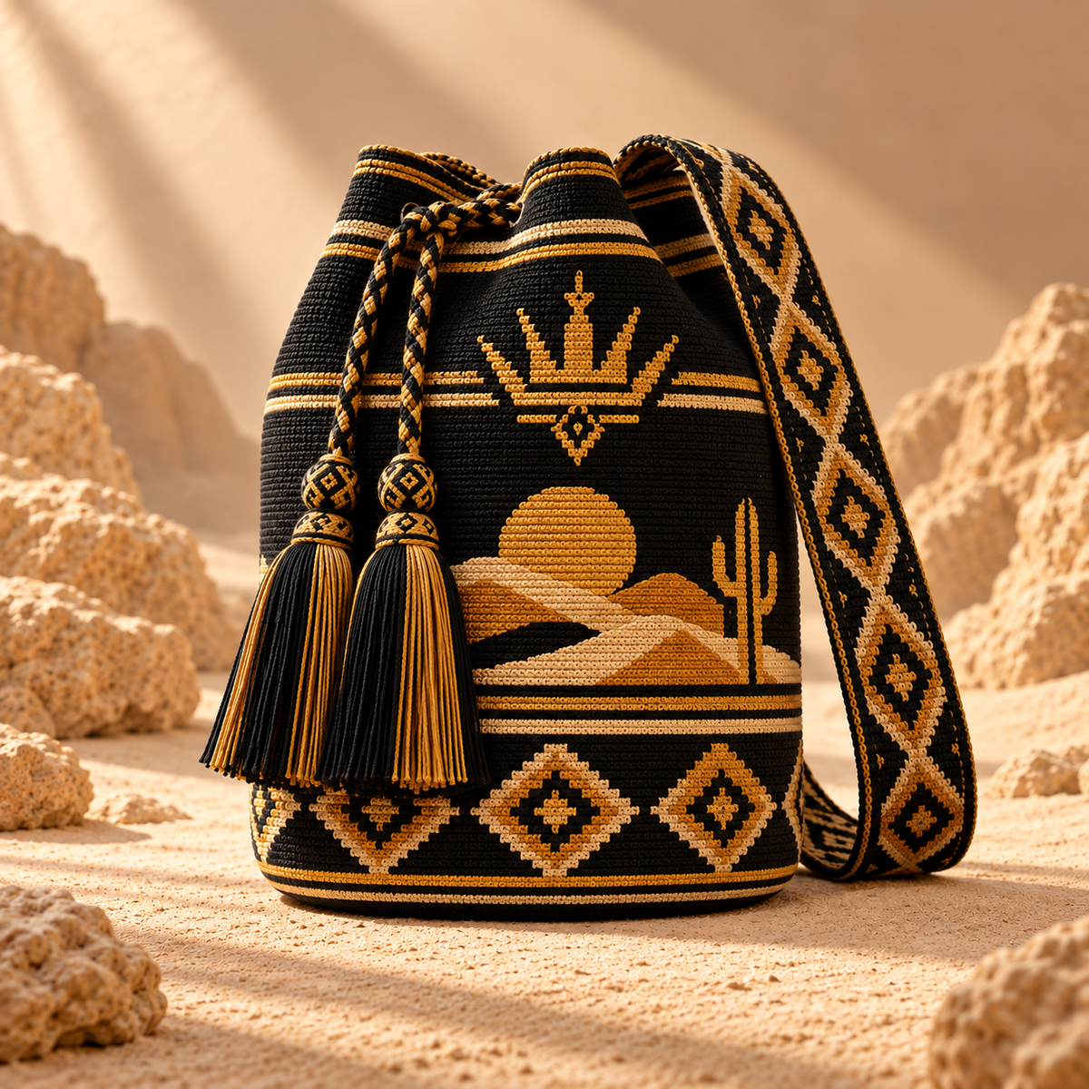 The Golden Dunes Mochila