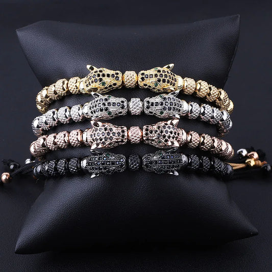 Twin Leopard Bracelet