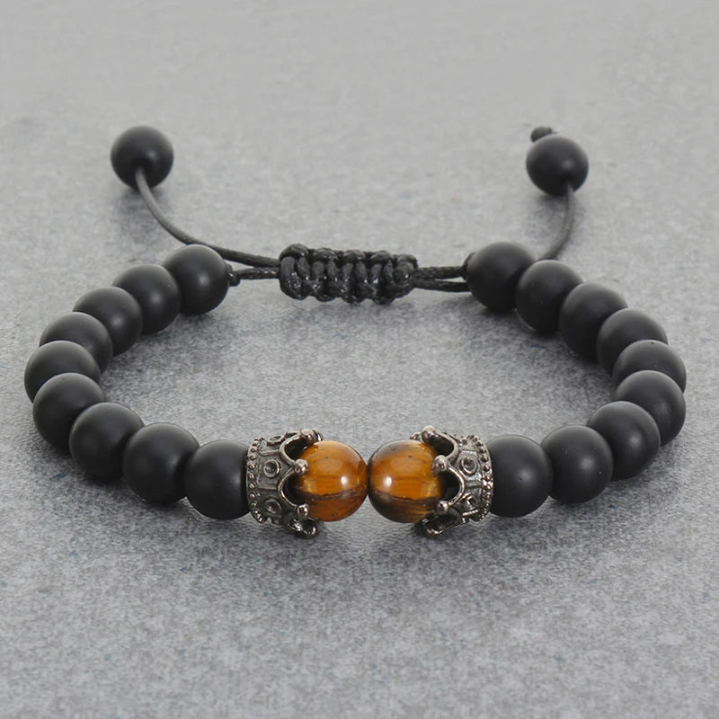Crowned Lava & Tiger Eye
