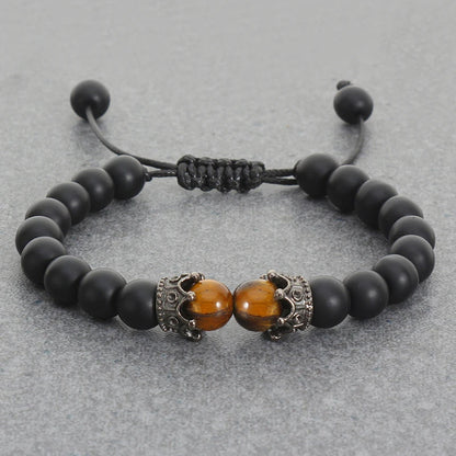 Crowned Lava & Tiger Eye