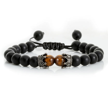 Crowned Lava & Tiger Eye