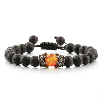 Crowned Lava & Tiger Eye