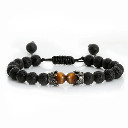 Crowned Lava & Tiger Eye