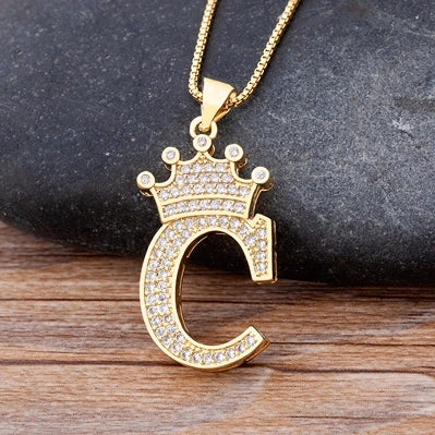 Alphabet Initial Necklace