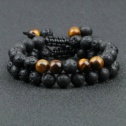Crowned Lava & Tiger Eye