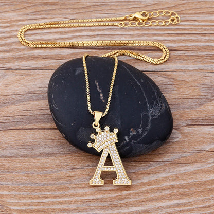 Alphabet Initial Necklace