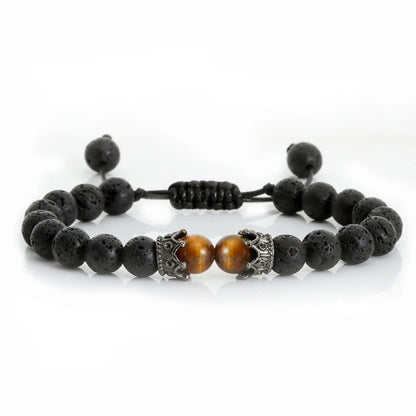 Crowned Lava & Tiger Eye