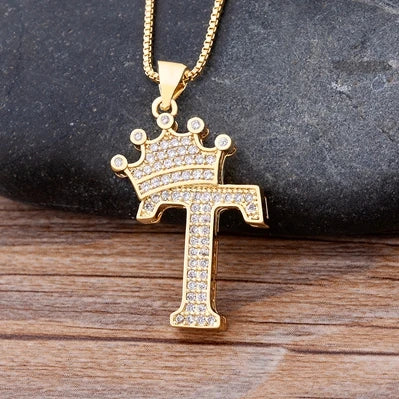 Alphabet Initial Necklace