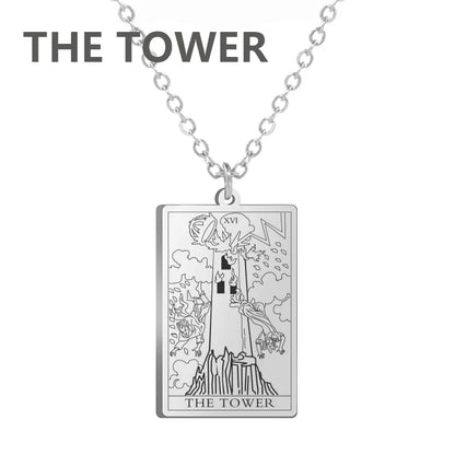 Tarot Cards Necklace