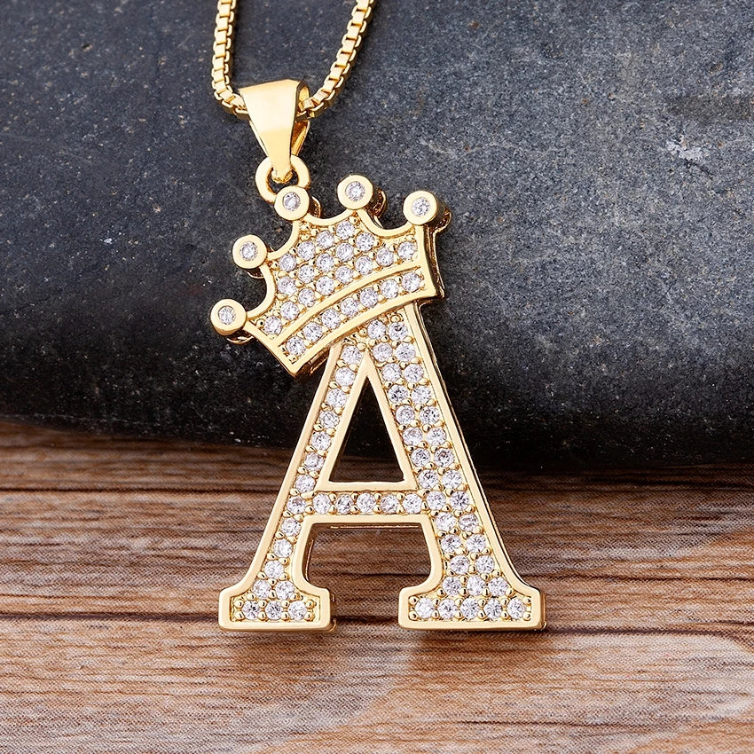 Alphabet Initial Necklace