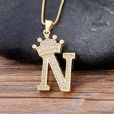 Alphabet Initial Necklace