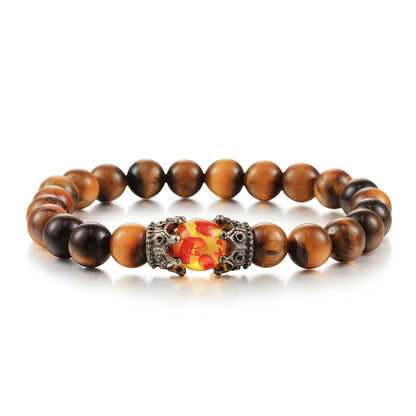 Crowned Lava & Tiger Eye