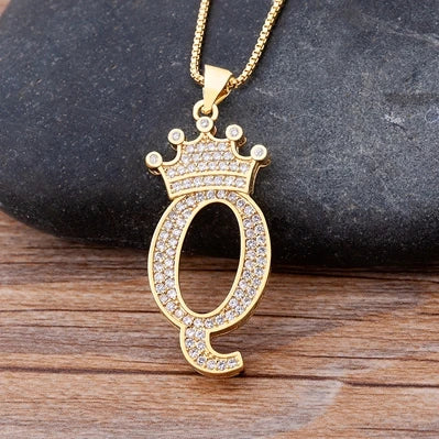 Alphabet Initial Necklace