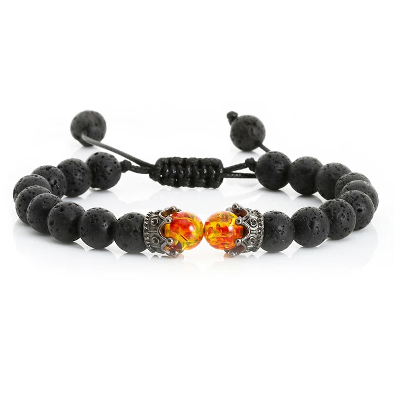 Crowned Lava & Tiger Eye