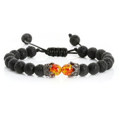 Crowned Lava & Tiger Eye