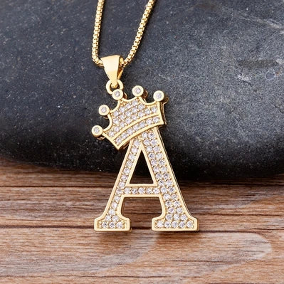 Alphabet Initial Necklace