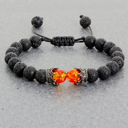 Crowned Lava & Tiger Eye