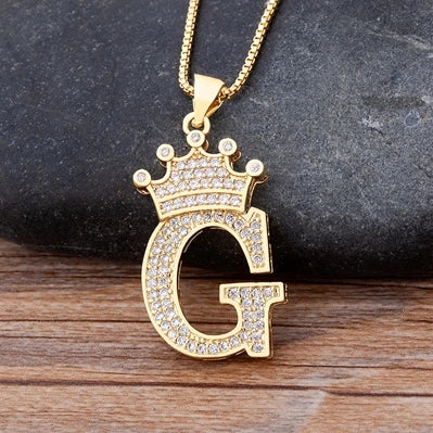 Alphabet Initial Necklace