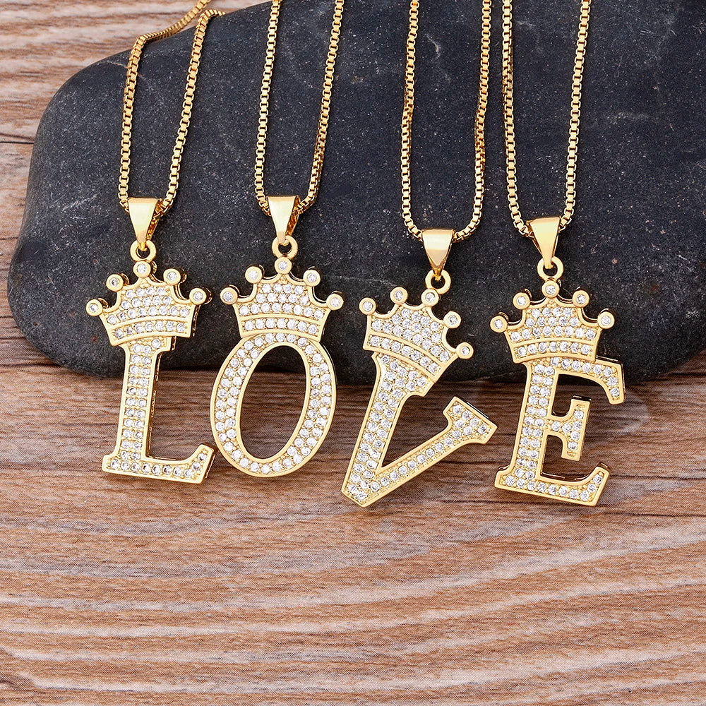 Alphabet Initial Necklace