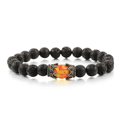 Crowned Lava & Tiger Eye