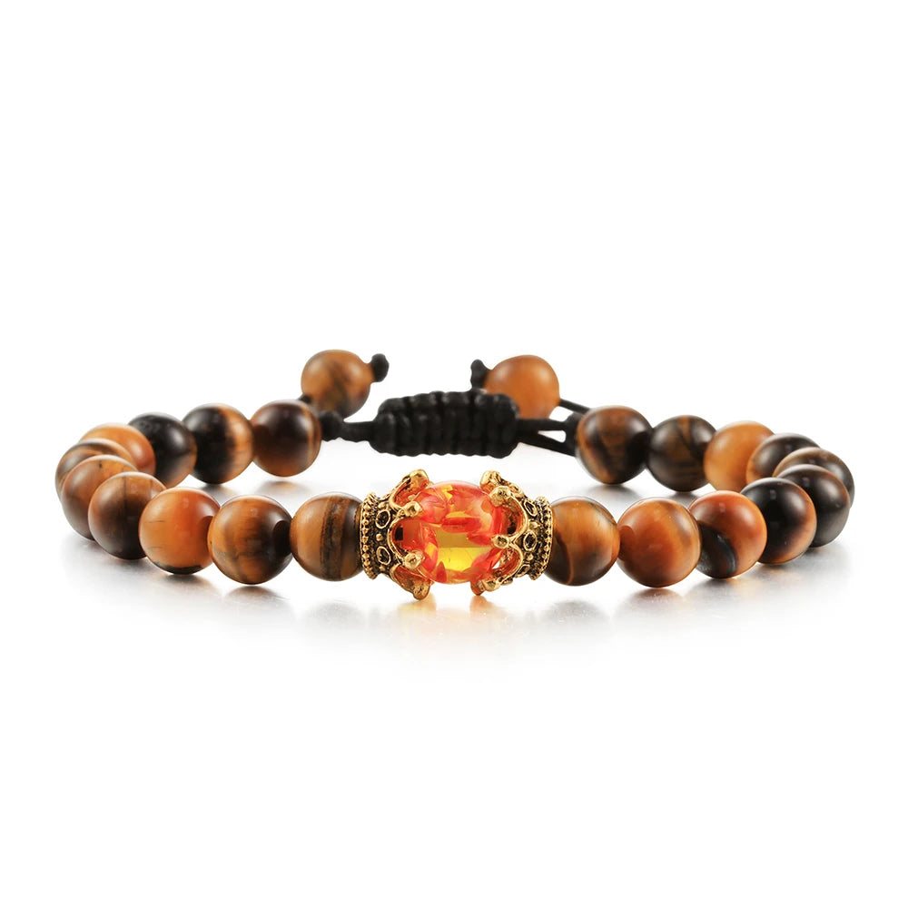 Crowned Lava & Tiger Eye
