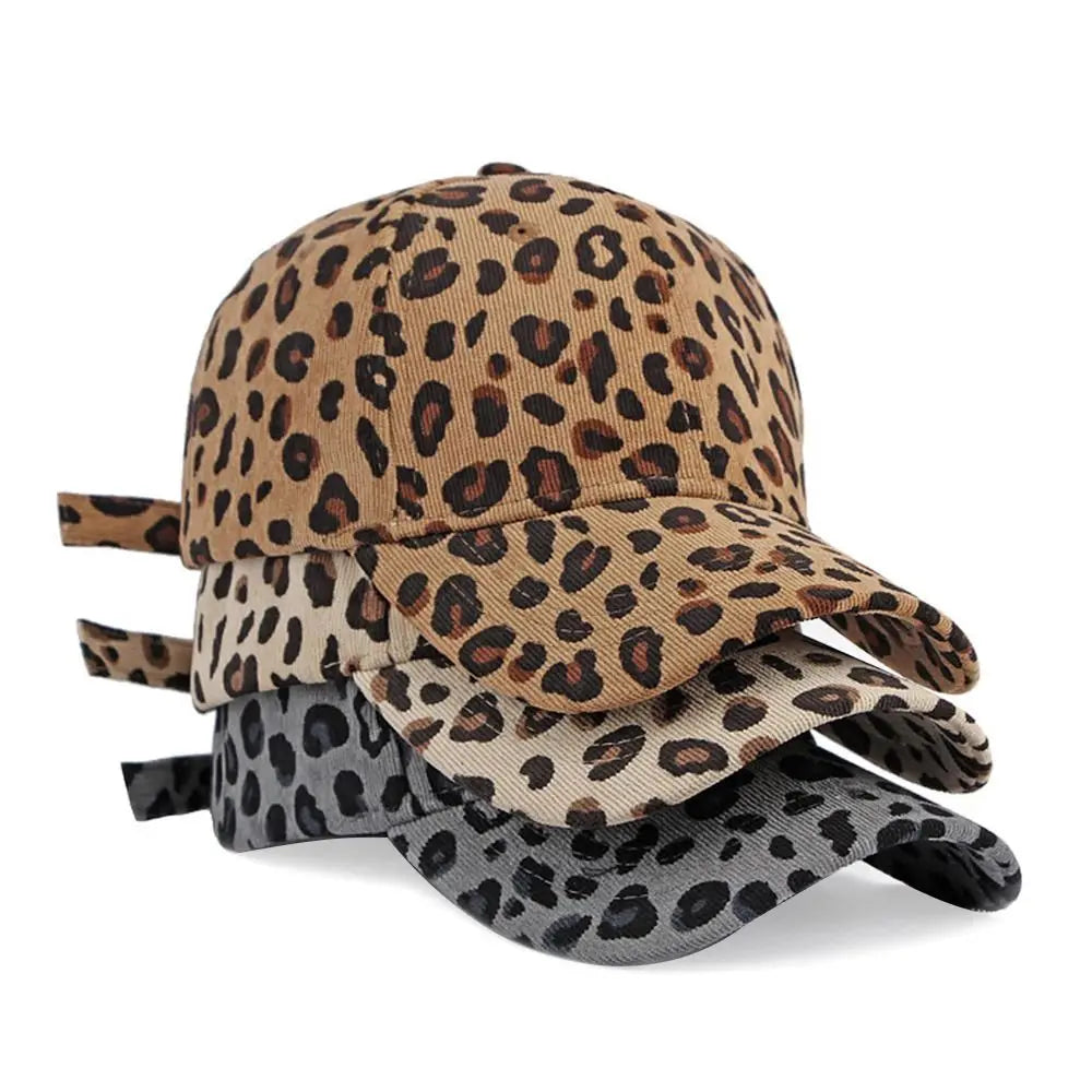 wild chic leopard cap