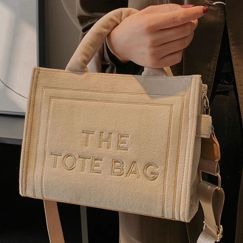 the tote bag – velour edition