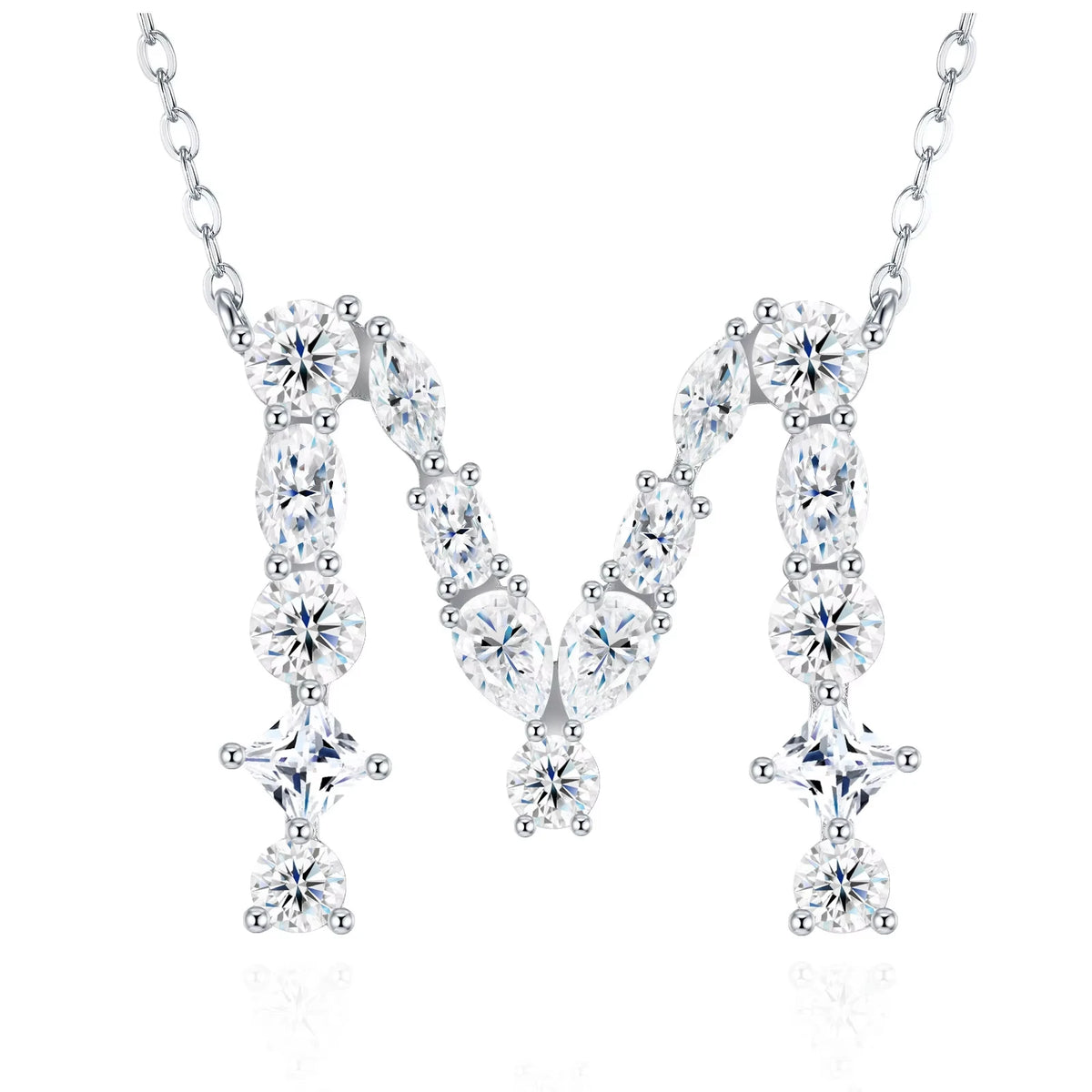 Diamond Letter Necklace