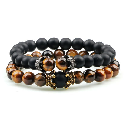 Crowned Lava & Tiger Eye