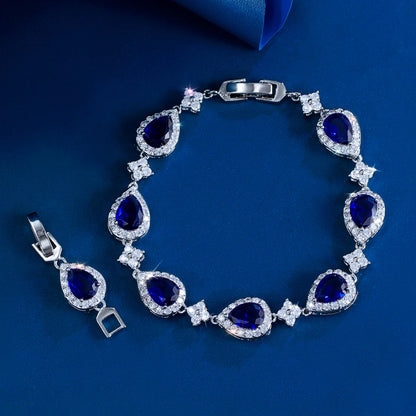 Rain-Droplet Star Bracelet
