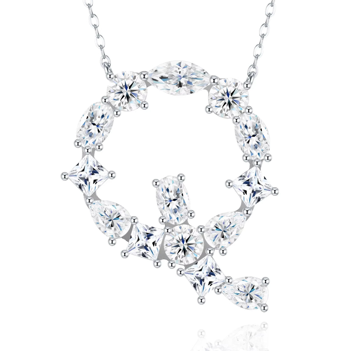 Diamond Letter Necklace