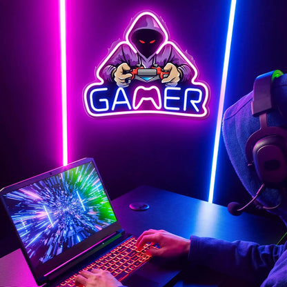 Gamer Neon LED Sign