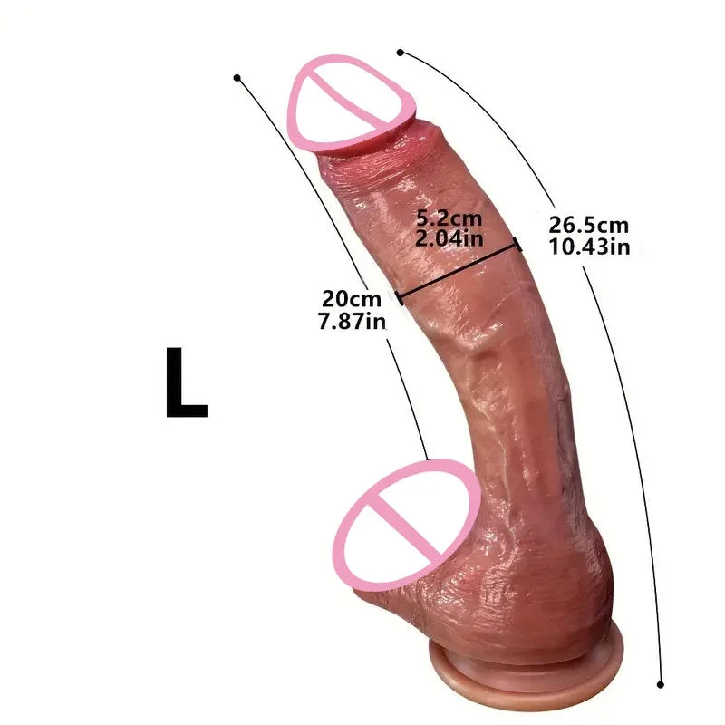 Realistic King Size Dildo
