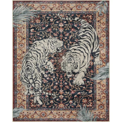 Persian Tiger Rug - Large Area Carpet